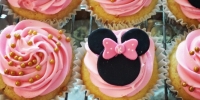 Minnie Mouse Gold & Pink