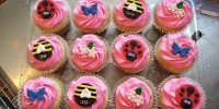 ladybug and bees cupcakes