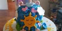 Happy Sunshine Smashcake