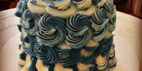 Blue Wave smashcake