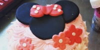 Minnie Mouse Pink smashcake