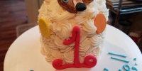 Brown Bear Smashcake