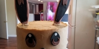 evee pokemon mini cake