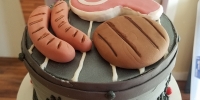 grill cake mini cake